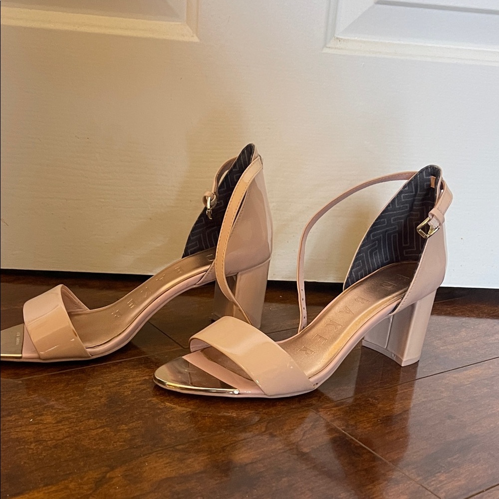 Ted Baker Blush Pink Block Heels